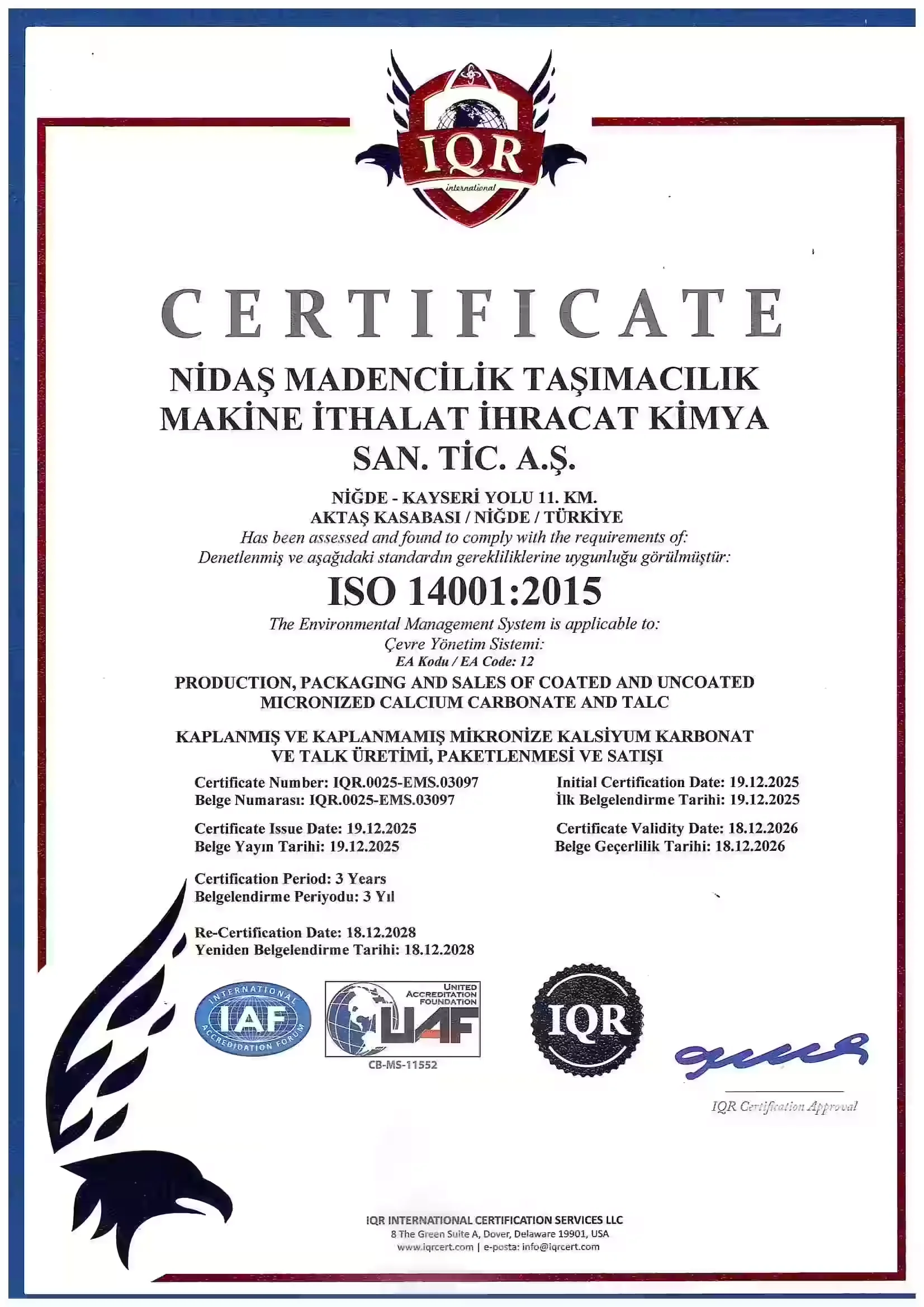 ISO 14001