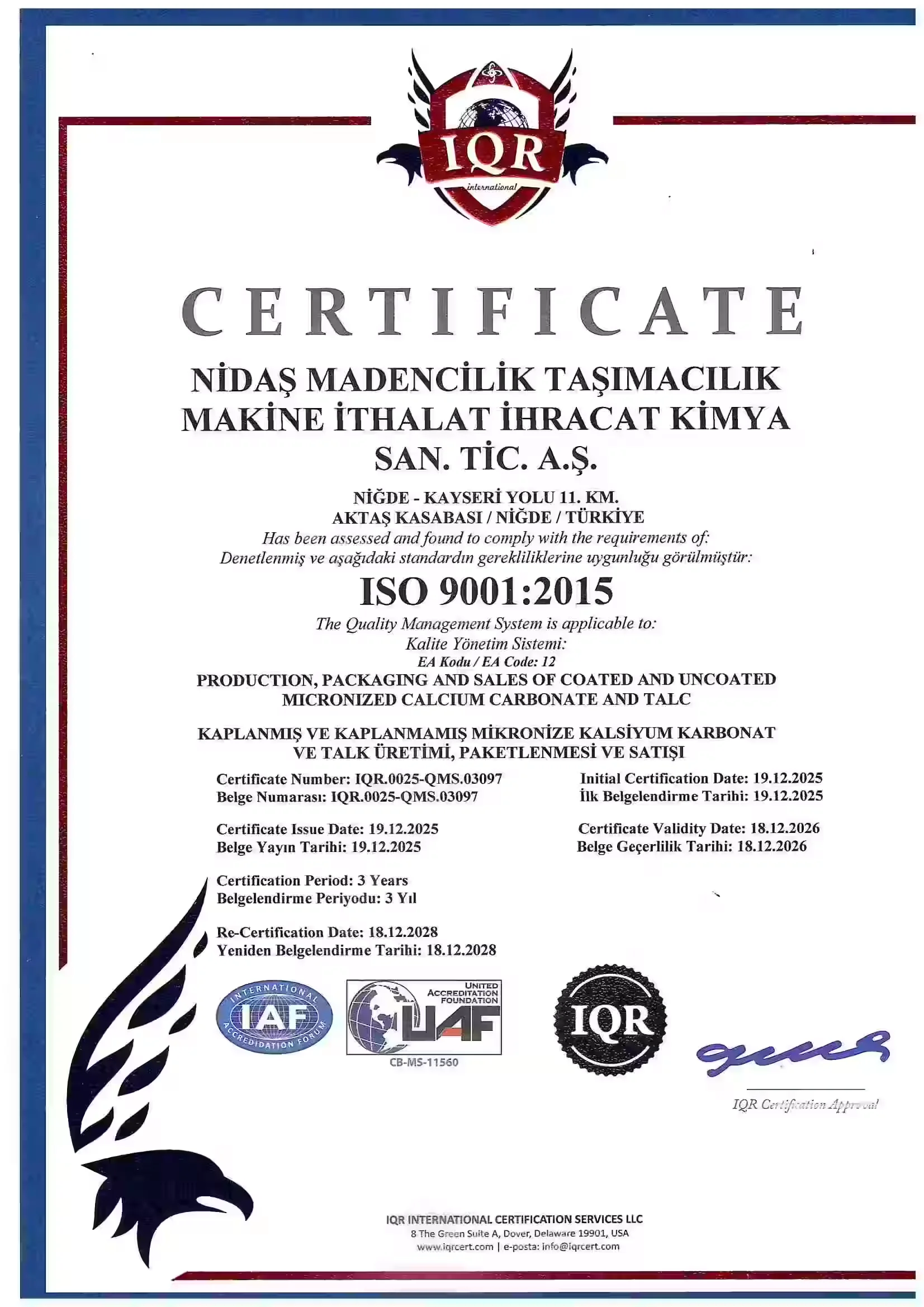 ISO 9001